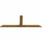 Ekena Millwork Portland Rough Sawn Timber Gable Bracket, Western Red Cedar, 96"W x 36"H x 2"D x 6"F, 9/12 Pitch GBW096X36X0206POR00RWR - alternate 2